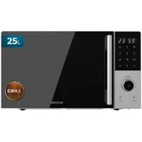 Cecotec Digital-Mikrowelle mit Grill 25 L Proclean 2500. 850 W, Grill 1200 W, Konvektion 2200 W, 8 Programme, 5 Leistungsstufen