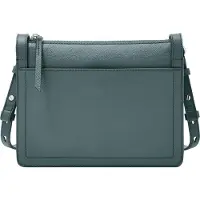 Fossil Leder Umhängetasche Schultertasche Taryn Crossbody Bag Blue blaugrau