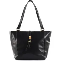 PICARD Schultertasche Pearly City Shopper Black schwarz
