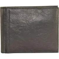 Fossil Geldbörse Ingram Large Coin Pocket Black schwarz