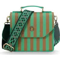 Pip studio Schultertasche Frances Cross Body Bag Small Stripe Green