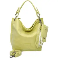 Fritzi aus Preußen Shopper Umhängetasche Vintage Fritzi01 Hobo Fizz gelb