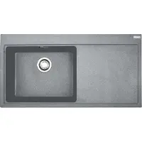 Franke Mythos - Fragranit Spülbecken MTG 611/2, 1000x515 mm, steingrau 114.0150.007