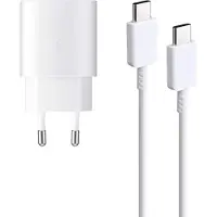 Ventarent Ladegerät 25W USB C Schnellladegerät Samsung Galaxy S25, S24, S23, S22, S21, S20, S10, S9 Ultra Plus inkl. Ladekabel