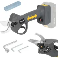 Rebel Akku-Gartenschere, Astschere, Heckenschere, elektrisch, 300 W