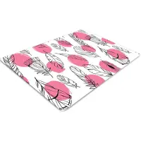Decormat Stuhlunterlage Bürostuhlunterlage 120 cm x 90 cm Bodenmatte Bürostuhlunterlage - Stift und Punkte