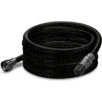 Kärcher Ansaugset, 7 m Spiralschlauch, Radialdichtung, Geeignet für G1 Gewindepumpen, Saugkorb mit Filter