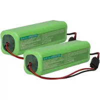 VHBW 2x Akku kompatibel mit Futaba 7C, NT8IB, 6VA, 9C, 6NPK, 8U, 6NFK, 8NFK, T6DA, 7NFK, NT8S Fernbedienung Remote Control (2000 mAh, 9,6 V, NiMH)