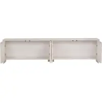 Skye Decor , Hochwertiger TV-Ständer, Creme, 180 x 45 x 32 cm | 100% melaminbeschichtete Spanplatte, 18 mm dick | Moderner, eleganter Stil für Ihr Wohnzimmer.