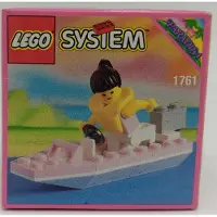 LEGO 1761 system Paradisa Schnellboot
