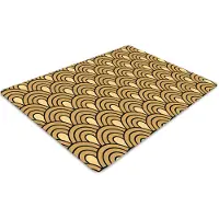 Decormat Stuhlunterlage Bürostuhlunterlage 120 cm x 90 cm Bodenmatte Bürostuhlunterlage - Weinlesekunst