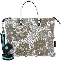 Gabs Leder Schultertasche G3 Plus Holiday Bag Peonia Toni Beige hellbraun