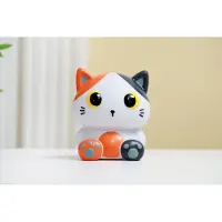 Itotal Orange Cat-18 × 15 × 12.5 Cm Lampe