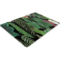 Decormat Stuhlunterlage Bürostuhlunterlage 120 cm x 90 cm Bodenmatte Bürostuhlunterlage - Tropen verlässt