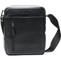 Esquire Umhängetasche Oxford Crossbody Bag Black schwarz