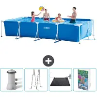 Intex Rechteckiger Frame Pool - 450x220x84 cm - 5-teilig SCB128