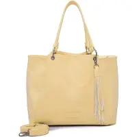 Fritzi aus Preußen Umhängetasche Schultertasche Vintage Fritzi42 Shopper Fizz gelb