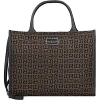 Replay Schultertasche Umhängetasche Shopper Logo braun