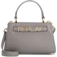 Replay Handtasche Umhängetasche Handbag Iron Black grau