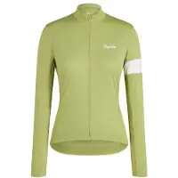 Rapha - Women's Core Thermal Long Sleeve Jersey - Radtrikot Gr XL grün