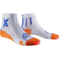 X-socks Run Expert Ankle white/orange/twyce blue (W072) 39-41