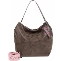 Fritzi aus Preußen Schultertasche Joshi02 Vintage Hobo Bag Choc braun