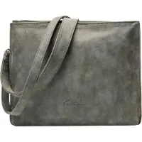 Fritzi aus Preußen Schultertasche Mimie02 Vintage Hobo Bag Anthra grau