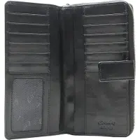 Esquire Geldbörse New Silk Wallet Black schwarz