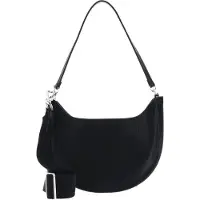 Lacoste Schultertasche Umhängetasche Chantaco Moon Bag Noir schwarz