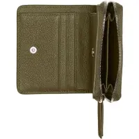 Marc O'Polo Leder Geldbörse Cally Combi Wallet Forest Floor dunkelgrün