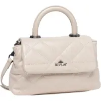 Replay Handtasche Umhängetasche Handbag Birch creme