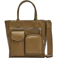 s.Oliver Handtasche Shopper Brown olivgrün