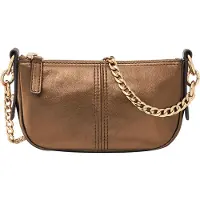 Fossil Umhängetasche Schultertasche Jolie Mini Crossbody Bronze