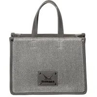 Sansibar Handtasche Umhängetasche Mini Tote Bag Grey grau