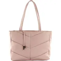 PICARD Leder Schultertasche Warm Up Shopper Rosequartz altrosa
