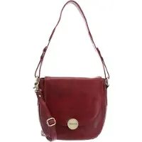 Chiemsee Leder Schultertasche Umhängetasche Brisbane Shoulderbag Red rot
