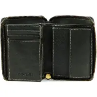 Chiemsee Leder Geldbörse Leather Wallet Black schwarz