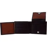 PICARD Leder Geldbörse Apache Trifold Kastanie braun