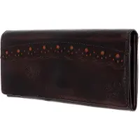 Bruno Banani Leder Geldbörse Ziloo Wallet with Flap Brown braun