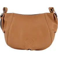 Gerry weber Schultertasche Umhängetasche Smooth Shoulder Bag Lightbrown hellbraun