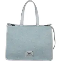 Sansibar Handtasche Umhängetasche Tote Bag Jeans hellblau