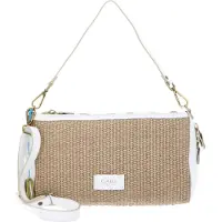 Gabs Schultertasche Umhängetasche Pepita Shoulder Bag White beige