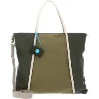 Gabs Umhängetasche Schultertasche Lydia Shopper Verde Militare+Savana+Ecru dunkelgrün