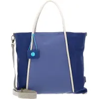 Gabs Umhängetasche Schultertasche Lydia Shopper Lapislazzulo+Fiordaliso+Ecru blau