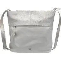 Gerry weber Schultertasche Umhängetasche Keep In Mind Shoulder Bag LVZ Metallic Cold weiß