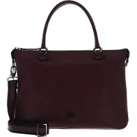 Gabs Leder Schultertasche Umhängetasche Marilyn TG Shoulder Bag Chianti weinrot