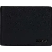 Replay Leder Geldbörse Wallet Black schwarz