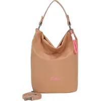 Fritzi aus Preußen Schultertasche Lea Hobo Mocca hellbraun