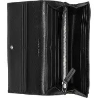 Marc O'Polo Geldbörse Jessie Leather Combi Wallet Black schwarz
