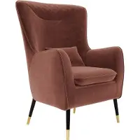Mirjan 24 Sessel Lofner, Relaxsessel, Elegant Armsessel, Fernsehsessel, Sitzmöbel (Farbe: Magic Velvet 2258)